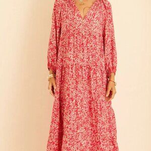 Natalie Martin Fiore Maxi Dress size XS NWT